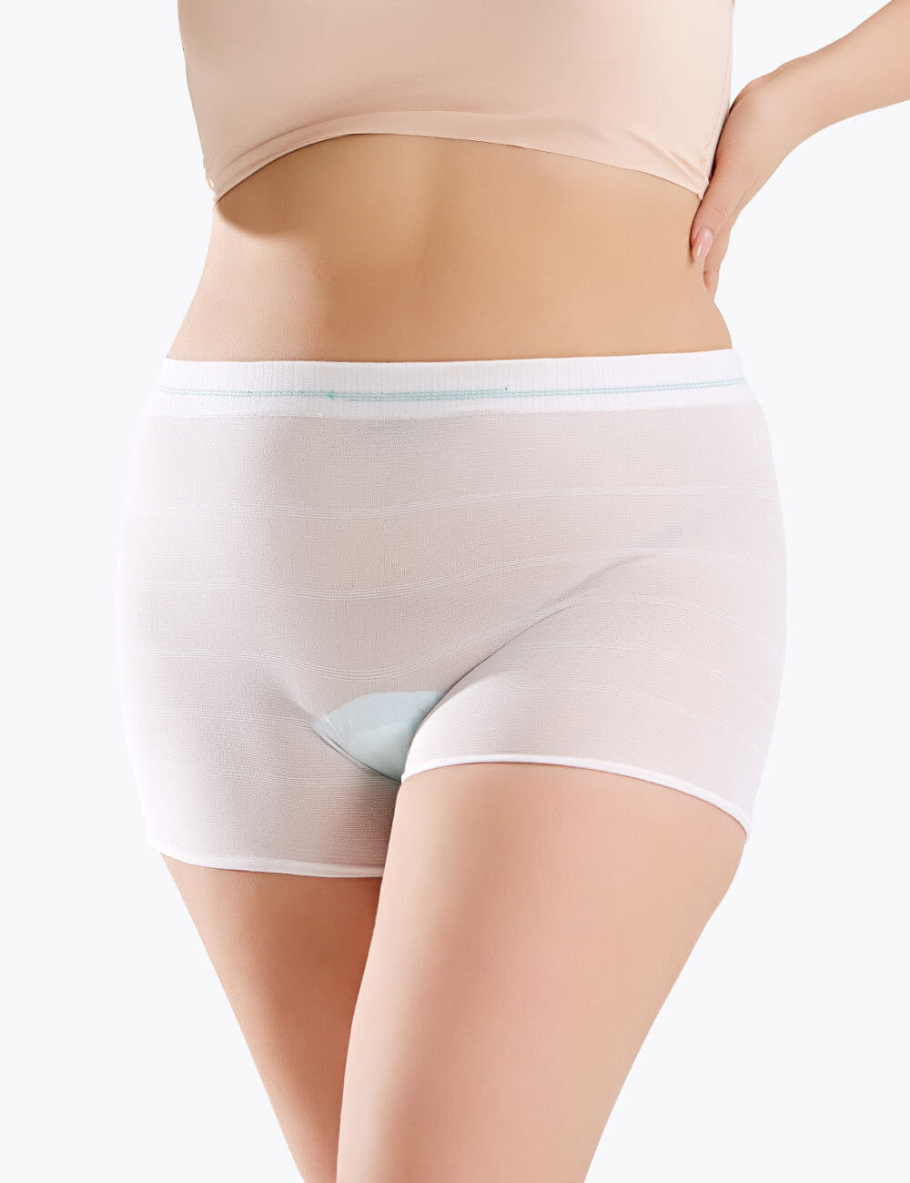 Postpartum Disposable Mesh Underwear Plus Size For C-Section