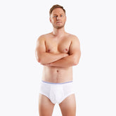 6-Pack Leakproof Incontinence Briefs with Fly - M65