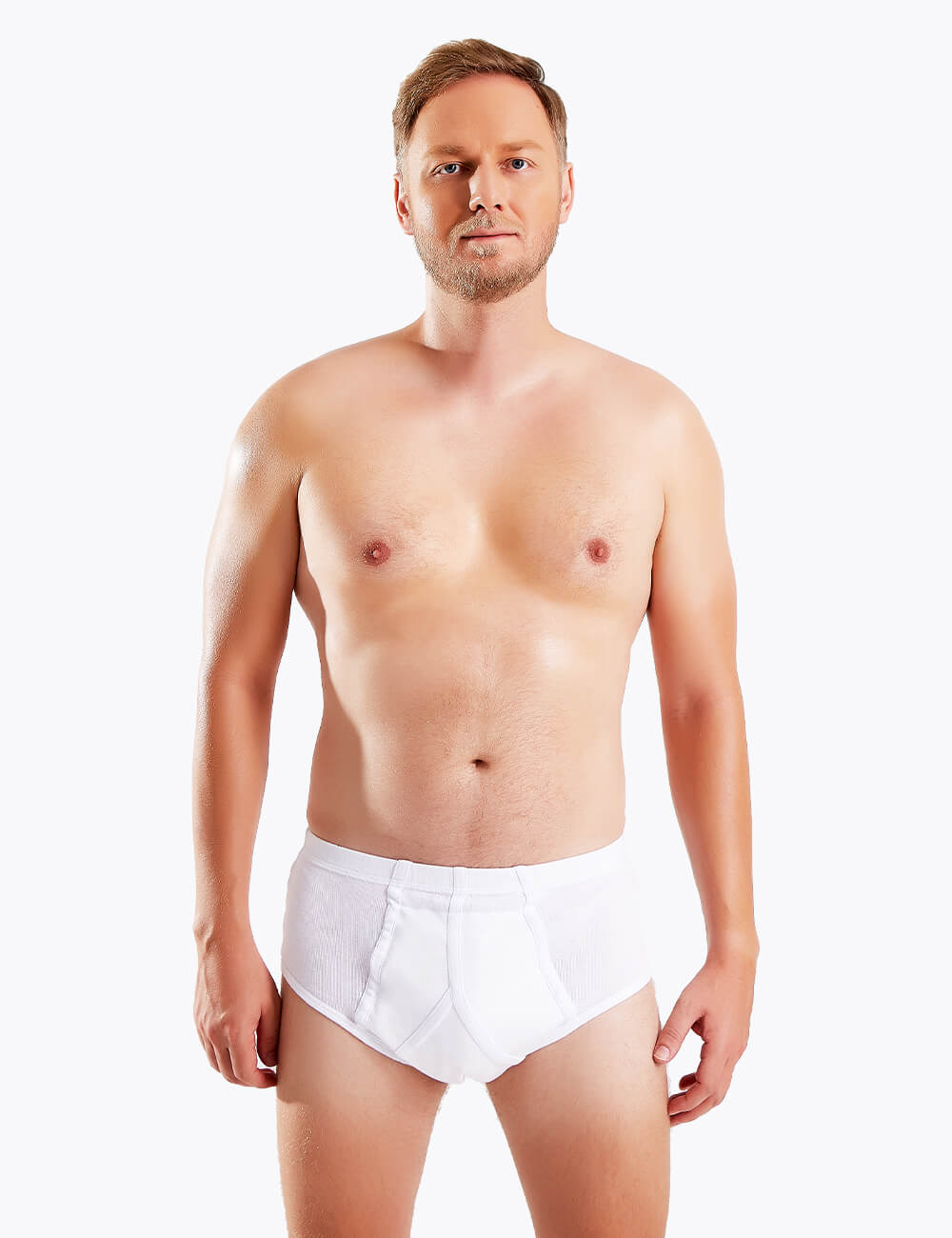 Men's Cotton Protective Absorbent Underwear for Urinary