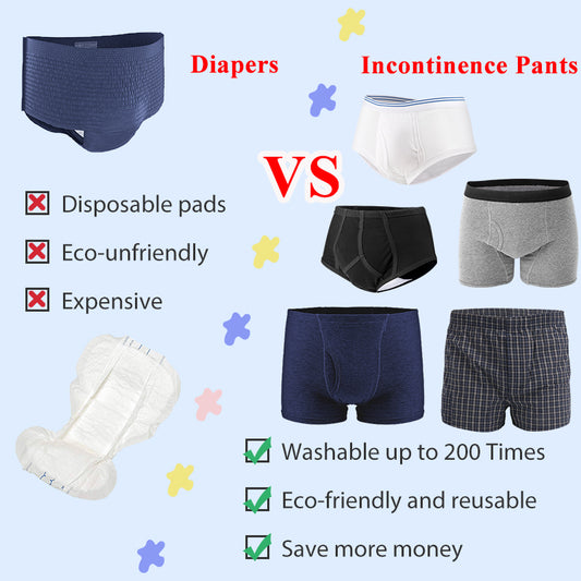 Which incontinence product gives best protection? Washable or Disposable Underwear