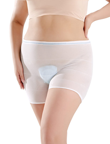 6Pack Menstrual Period Underwear Girls Leak Proof -Cotton Ladies Panties  Briefs