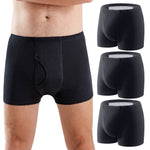 men's washable incontinence boxers 3pcs 