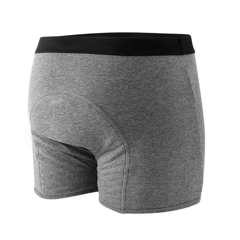 Mens Incontinence Boxers with Fly Overnight Moderate Absorbency Underwear –  CARERSPK