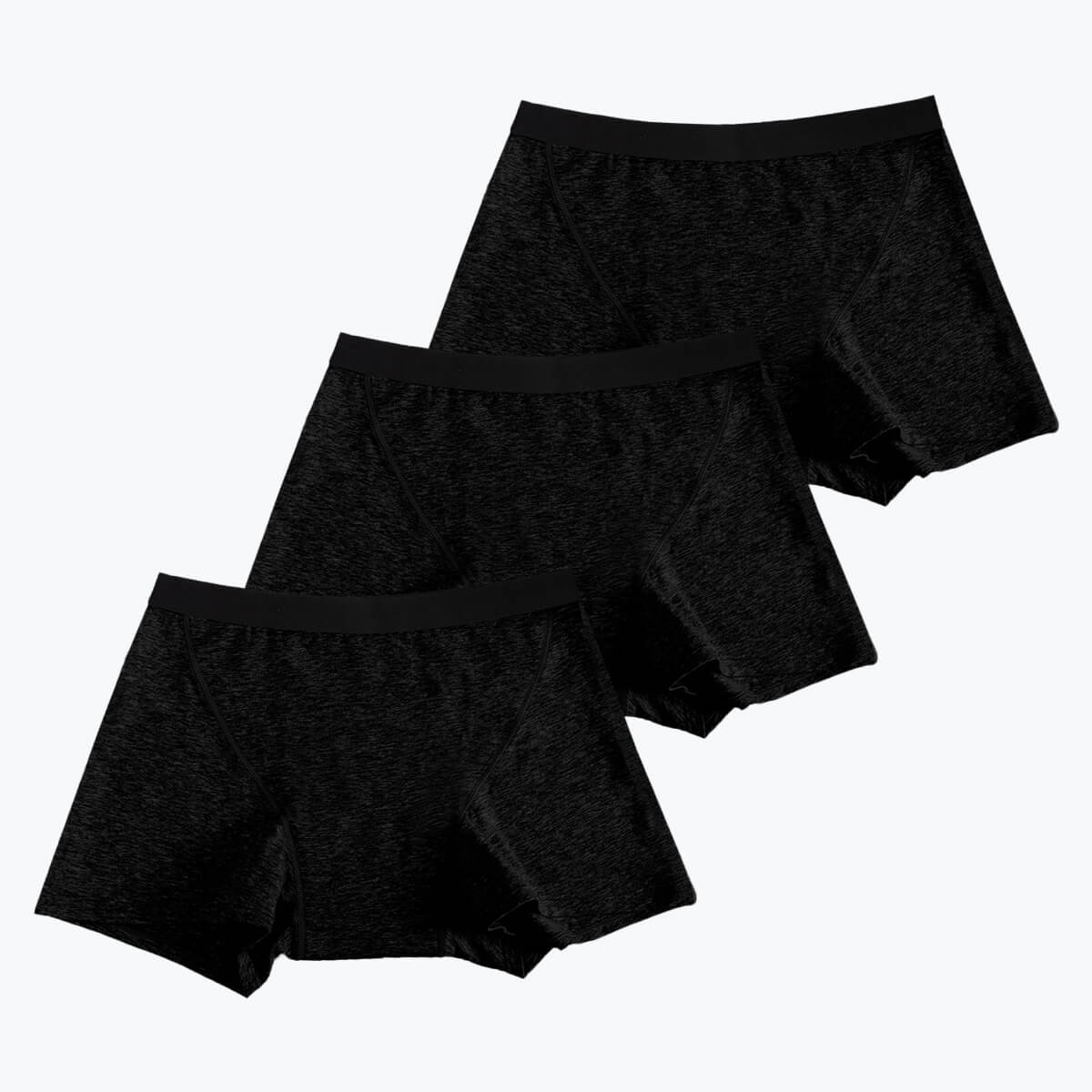 Washable Leak Proof Panties For Periods and Incontinence Overnight Boyshort  - SLK8036 – CARERSPK