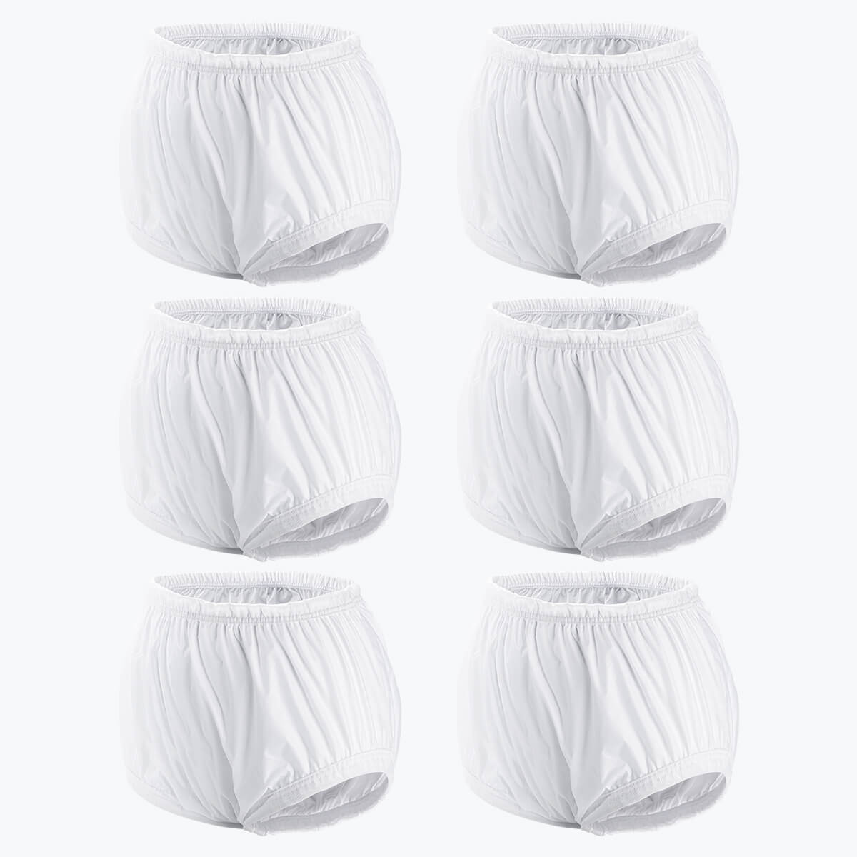 Adult Incontinence Underwear Women Waterproof Underwear for Men Leak Proof  Underwear Rubber Pants for Adults Incontinence Washable Plastic Pants for
