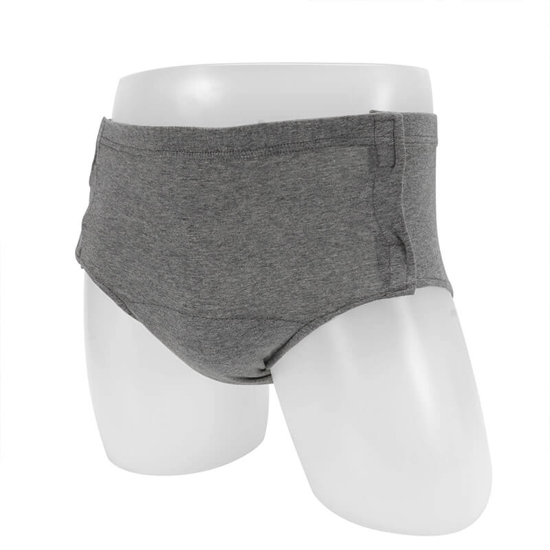 Men's Washable Urinary Incontinence Underwear with Velcro, Easy To