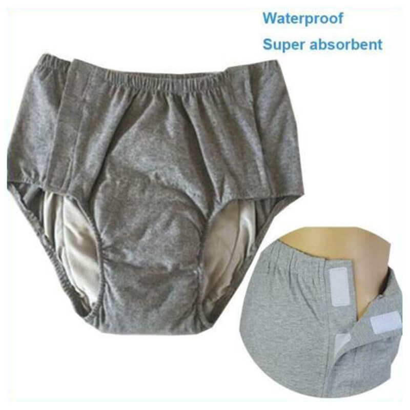 Incontinence Underwear with Velcros Super Absorbency Breathable ...
