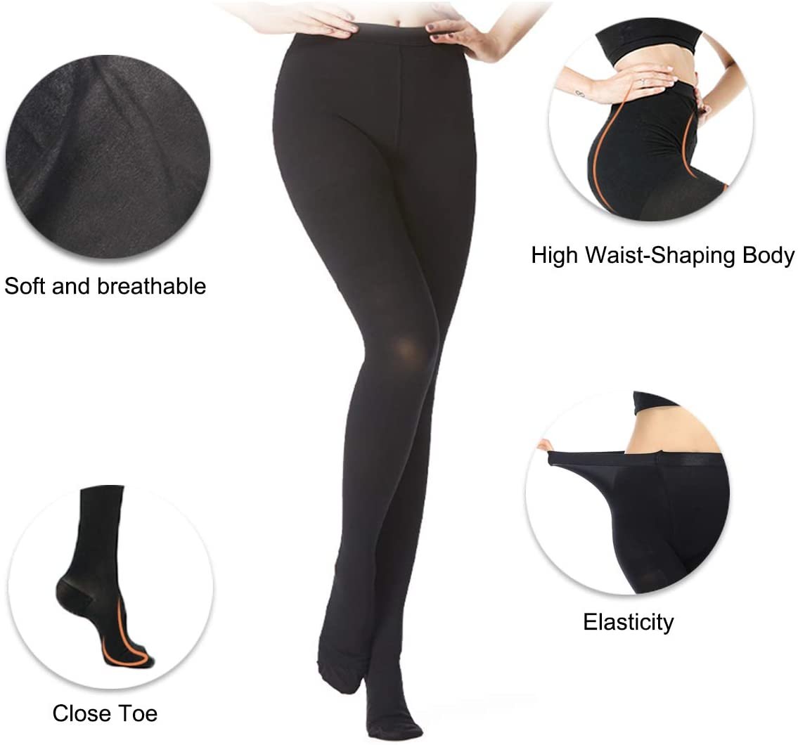 2 Pairs Compression Pantyhose for Women Varicose Turkey
