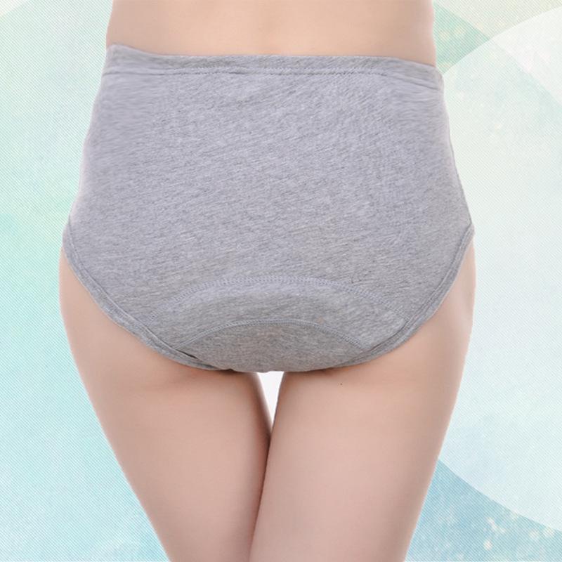 Washable Absorbent Urine Incontinence Underwear for Women, High Waist  Panties for Bladder Leakage Protection 60ML(Black, Medium)