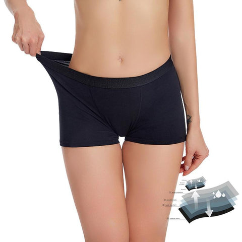 Leakproof Boyshort For Periods and Incontinence - SLK8036