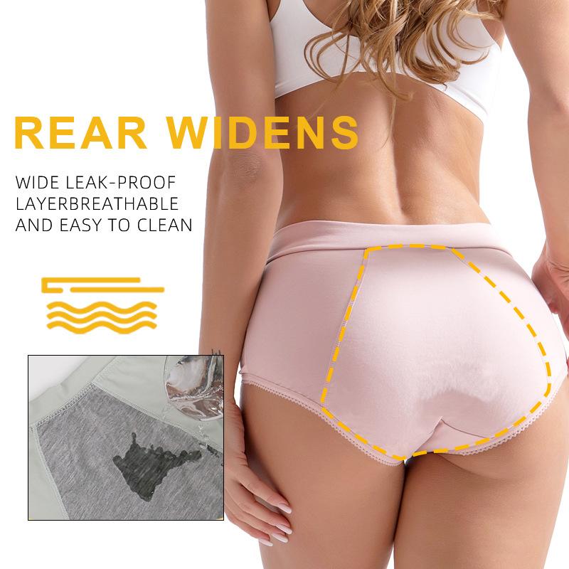 Women's Leakproof Seamless Period Panties Bikini for Moderate Flow –  CARERSPK