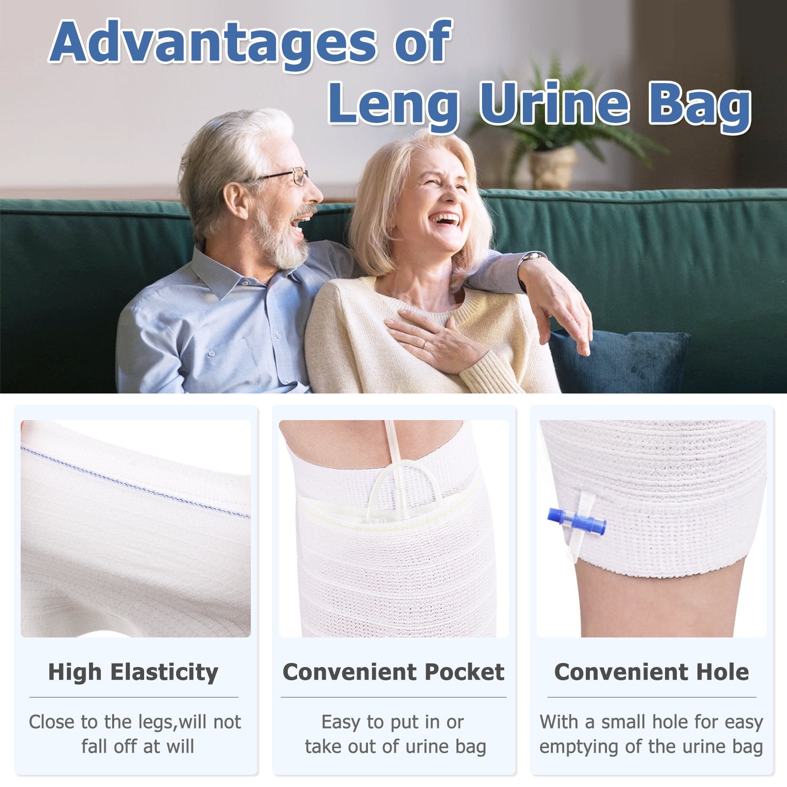 HSOSK Urine Bag Holder Carer 2pcs, Urine Leg Bag Holder India | Ubuy