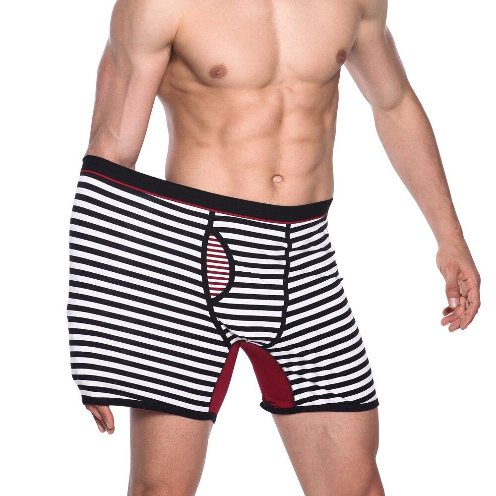 Men's Boxer Briefs With Fly