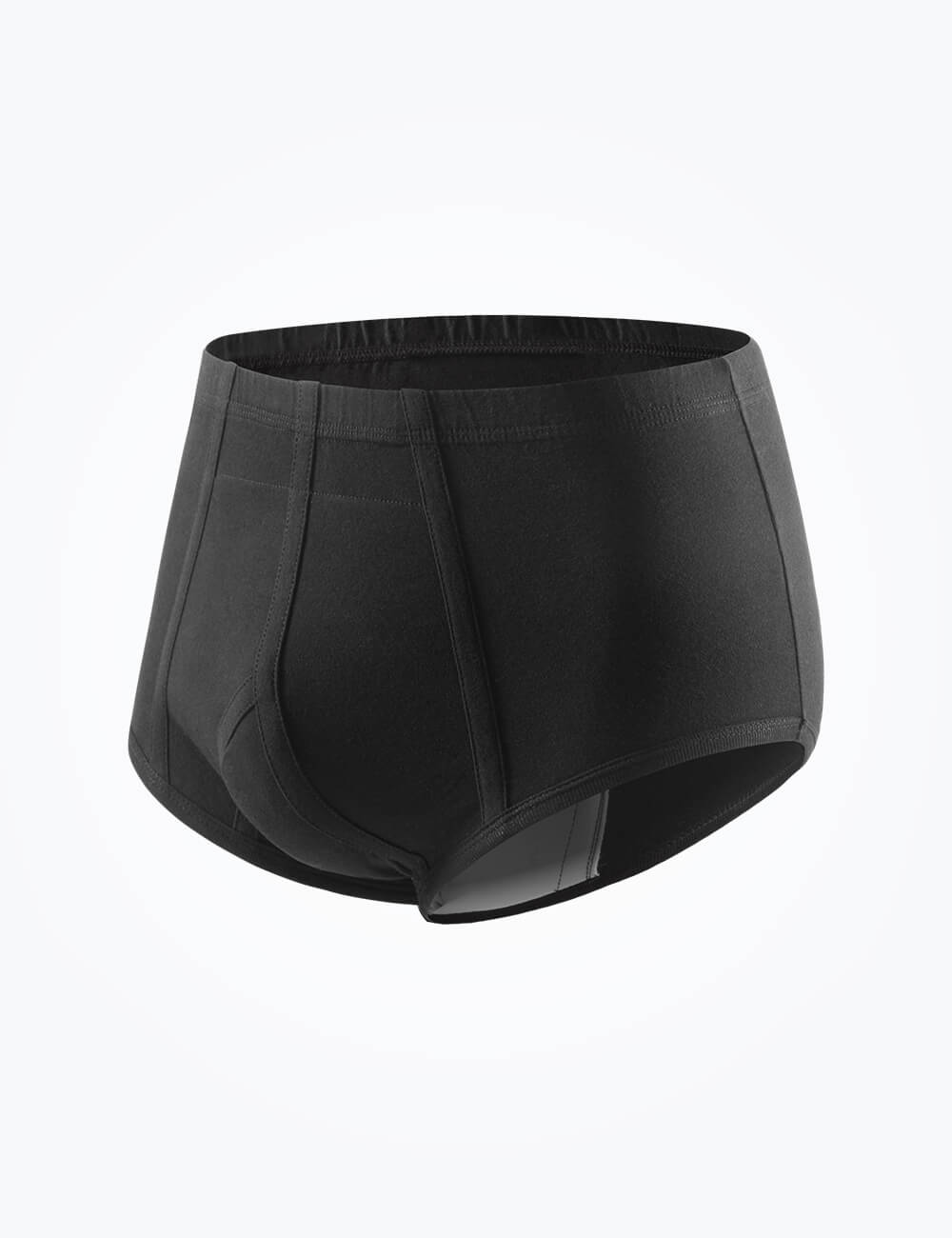 Washable Incontinence Underwear | Boxer Short | Trunk | Black | The Able  Label
