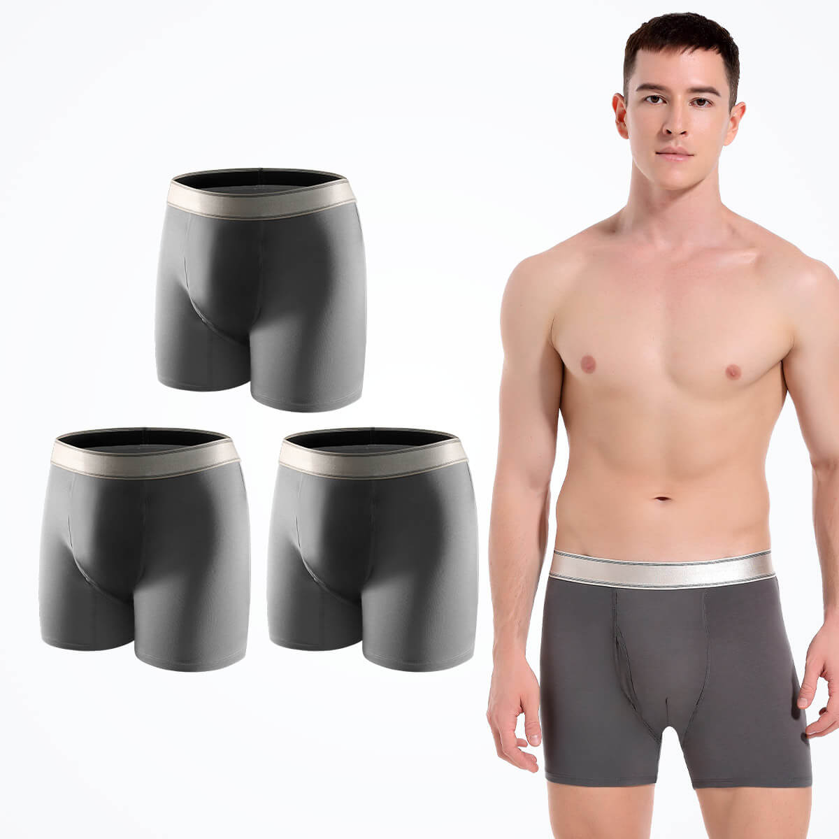 Leak Proof Nighttime Washable Incontinence Underpants - M75