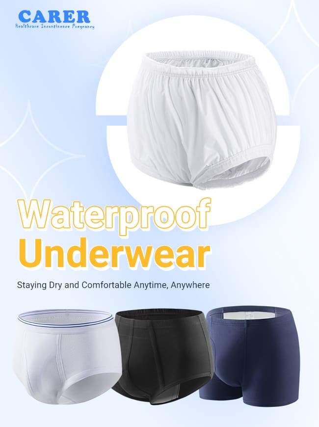 waterproof underwear for adults CARERSPK